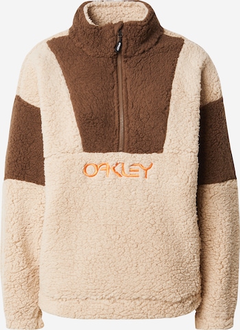 OAKLEY Athletic Sweater 'TNP EMBER' in Beige: front