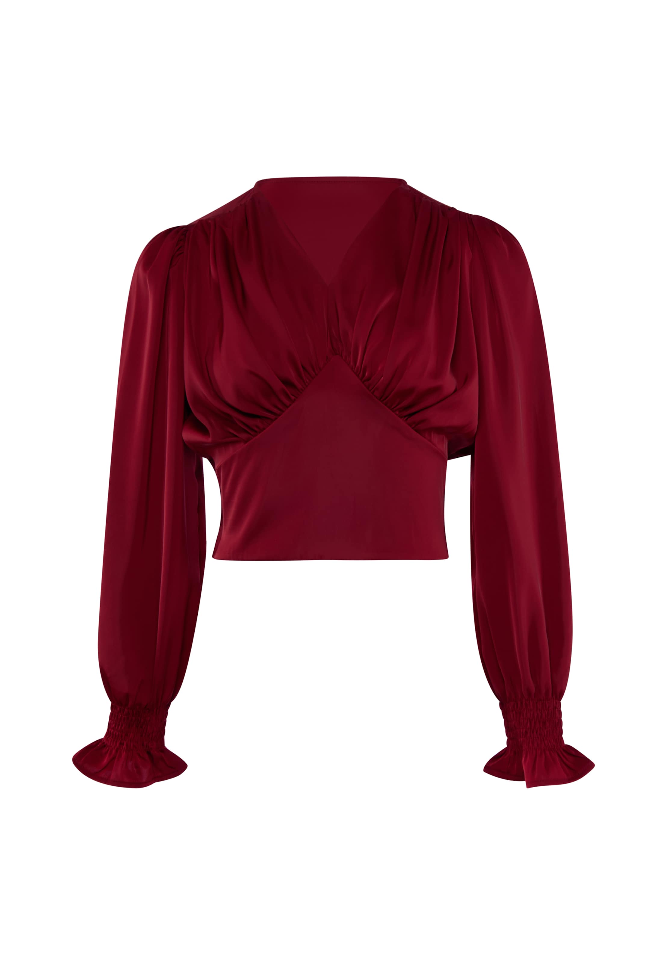 usha BLACK LABEL Blouse in XS in de kleur Rood, Productweergave