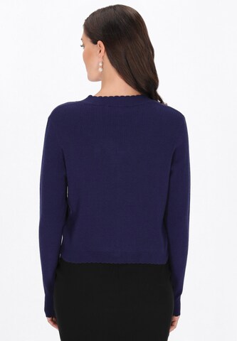 usha BLACK LABEL - Cárdigan en azul