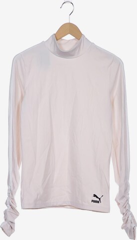 PUMA Langarmshirt M in Beige: predná strana