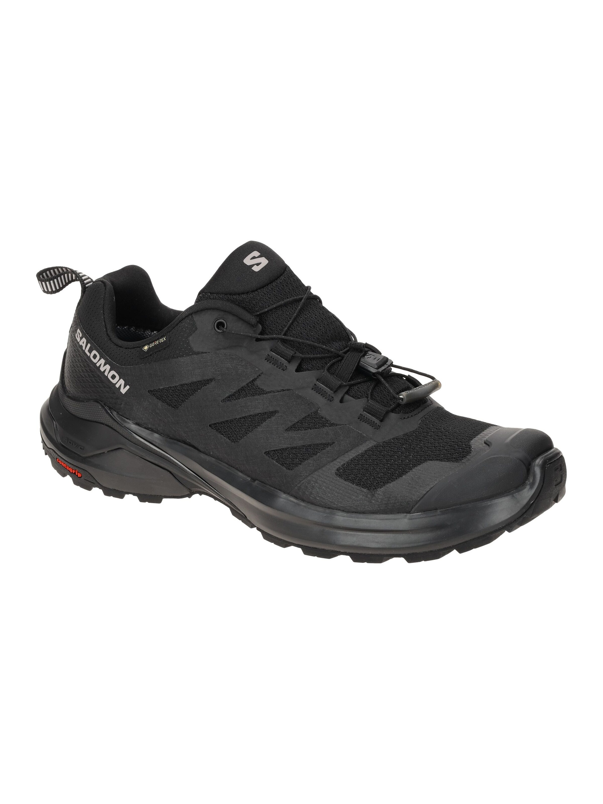 SALOMON Athletic Shoes 'Salomon X Adventure GTX Schuhe schwarz GORE-TEX 473218' in Black: front