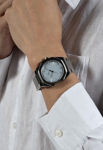 Gc Analoog horloge 'Coussin Sleek' in Zilver: voorkant