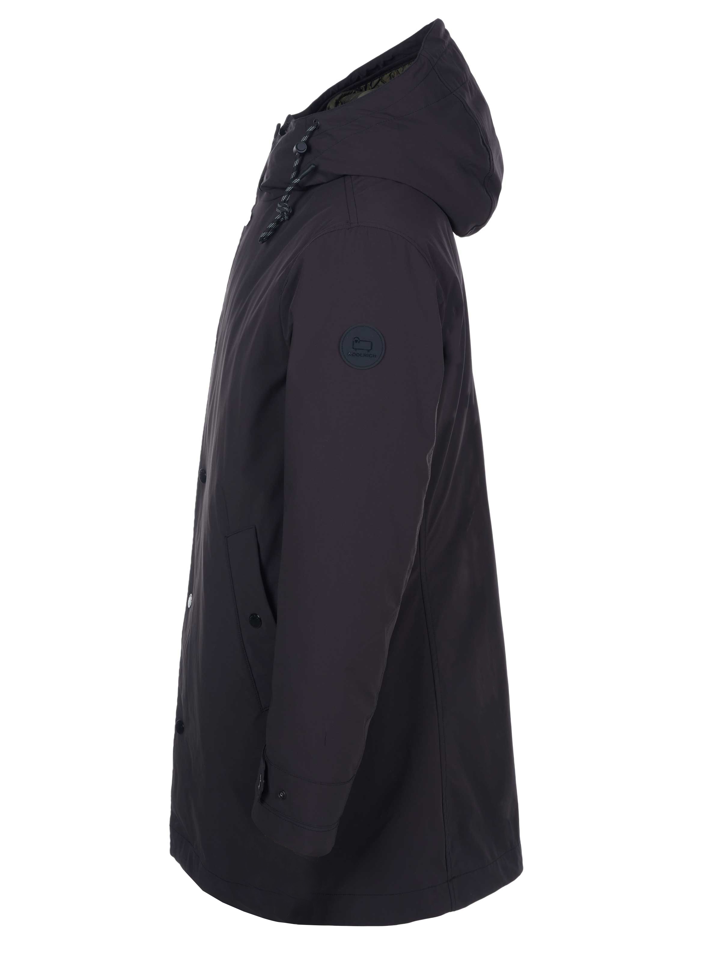 Woolrich Between-Season Jacket 'Woolrich Jacke' in Black