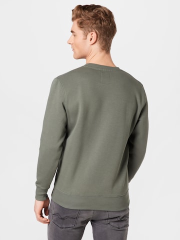 ALPHA INDUSTRIES Sweatshirt in Green