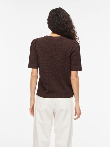 VILA Sweater 'VIDalo' in Brown