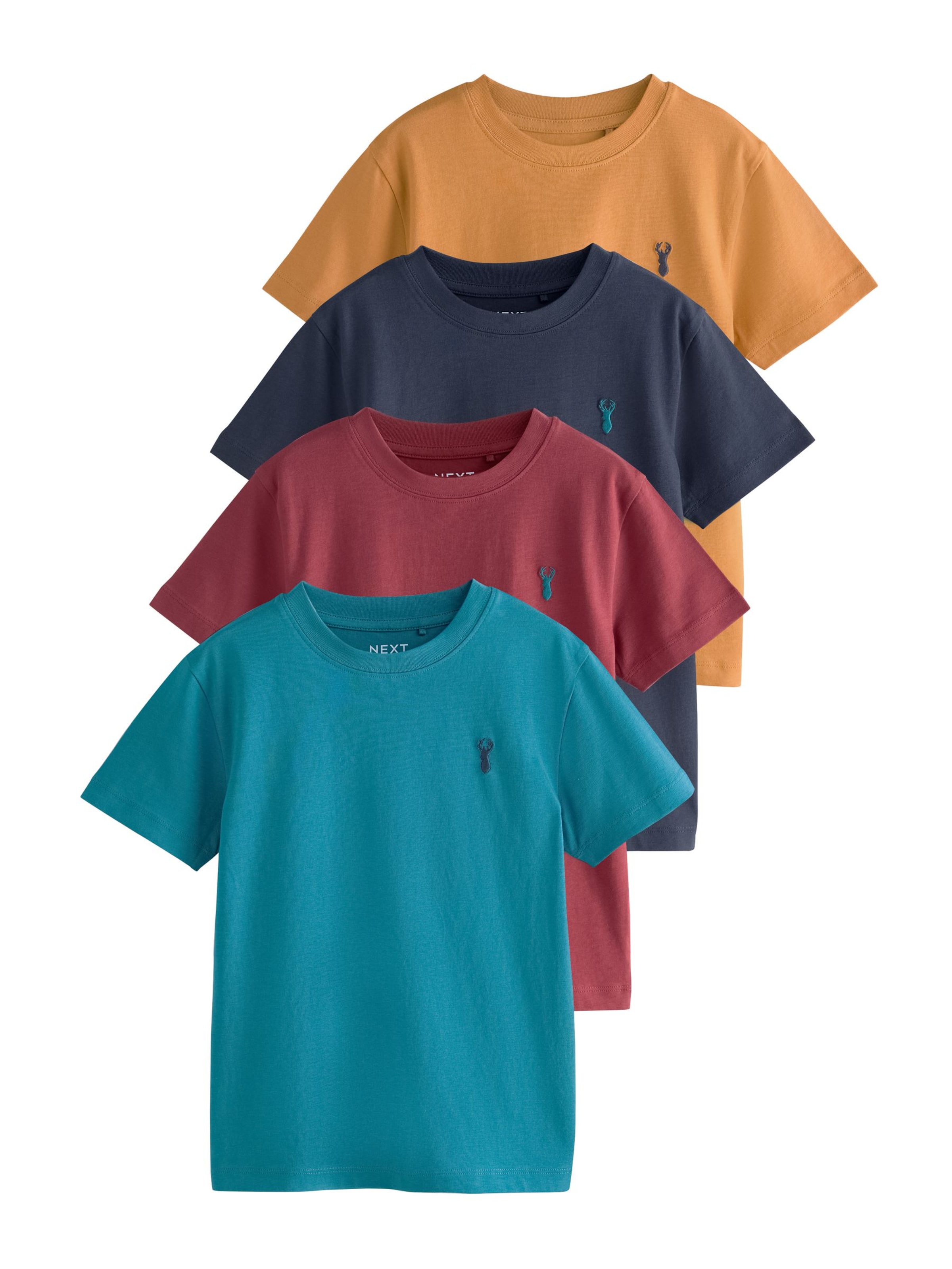 Next Shirt in marine blue / Mustard / Petrol / Wine red, Item view