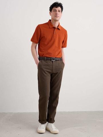 Seasalt Cornwall Shirt 'Balefire' in Oranje