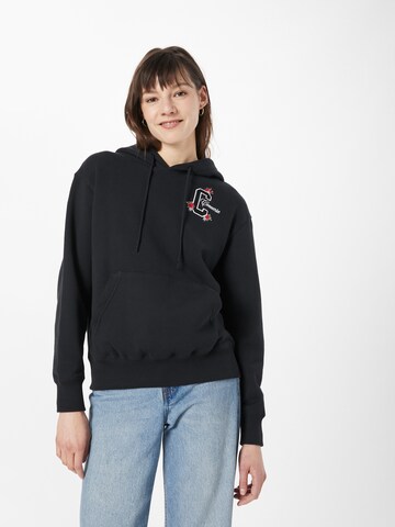 CONVERSE - Sudadera 'Gran' en negro: frente