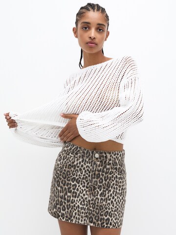 Jupe Pull&Bear en gris
