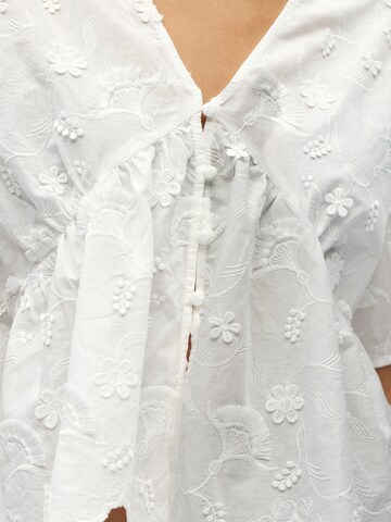 OBJECT Bluse 'OBJLora' in Weiß