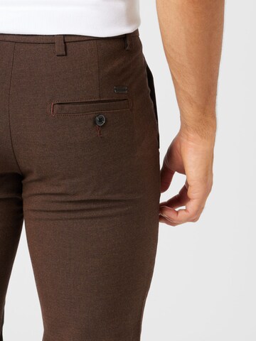 JACK & JONES Slimfit Hose 'Marco Connor' in Braun