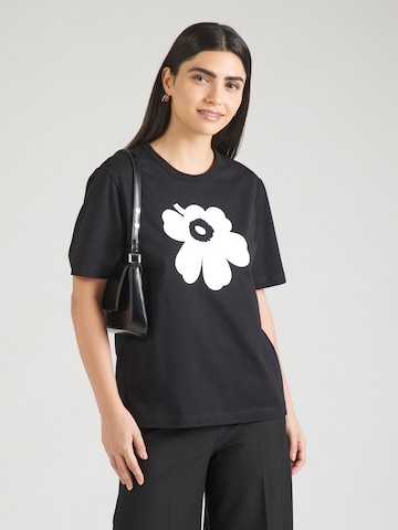 Marimekko Póló 'ERNA' - fekete: elől