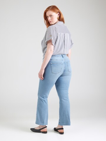 Vero Moda Curve - Bootcut Vaquero 'VMCSHEILA' en azul