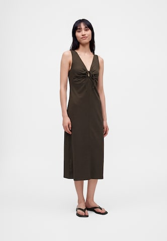 GAP Kleid 'JUNE' in Braun: Vorderseite