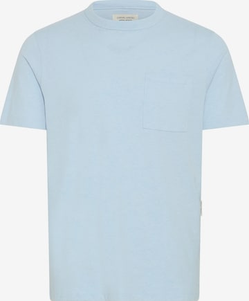 Casual Friday Shirt ' CFJASPER mélange tee with chest pocket ' in Blue: front