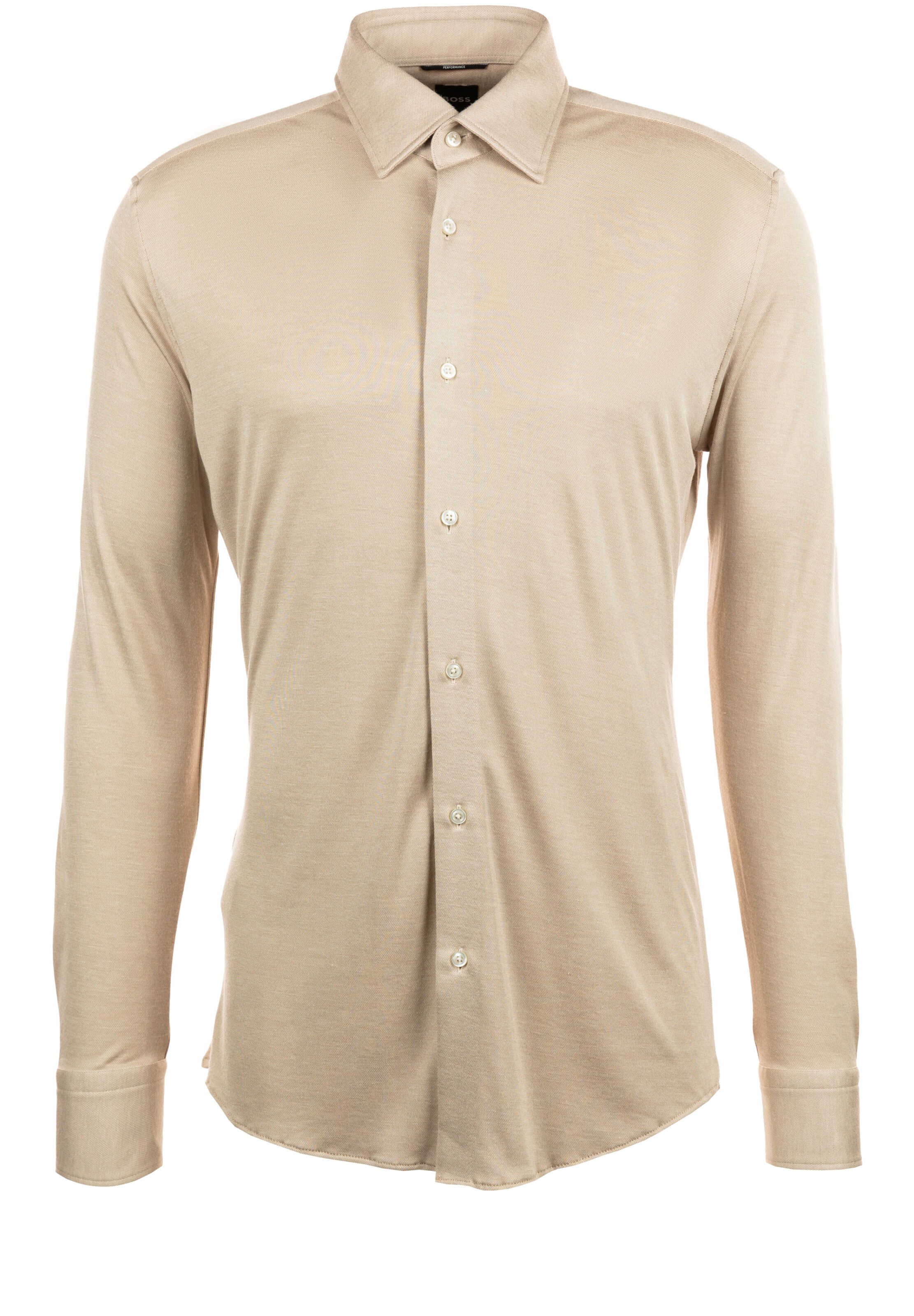 BOSS Hemd in Beige: Vorderseite
