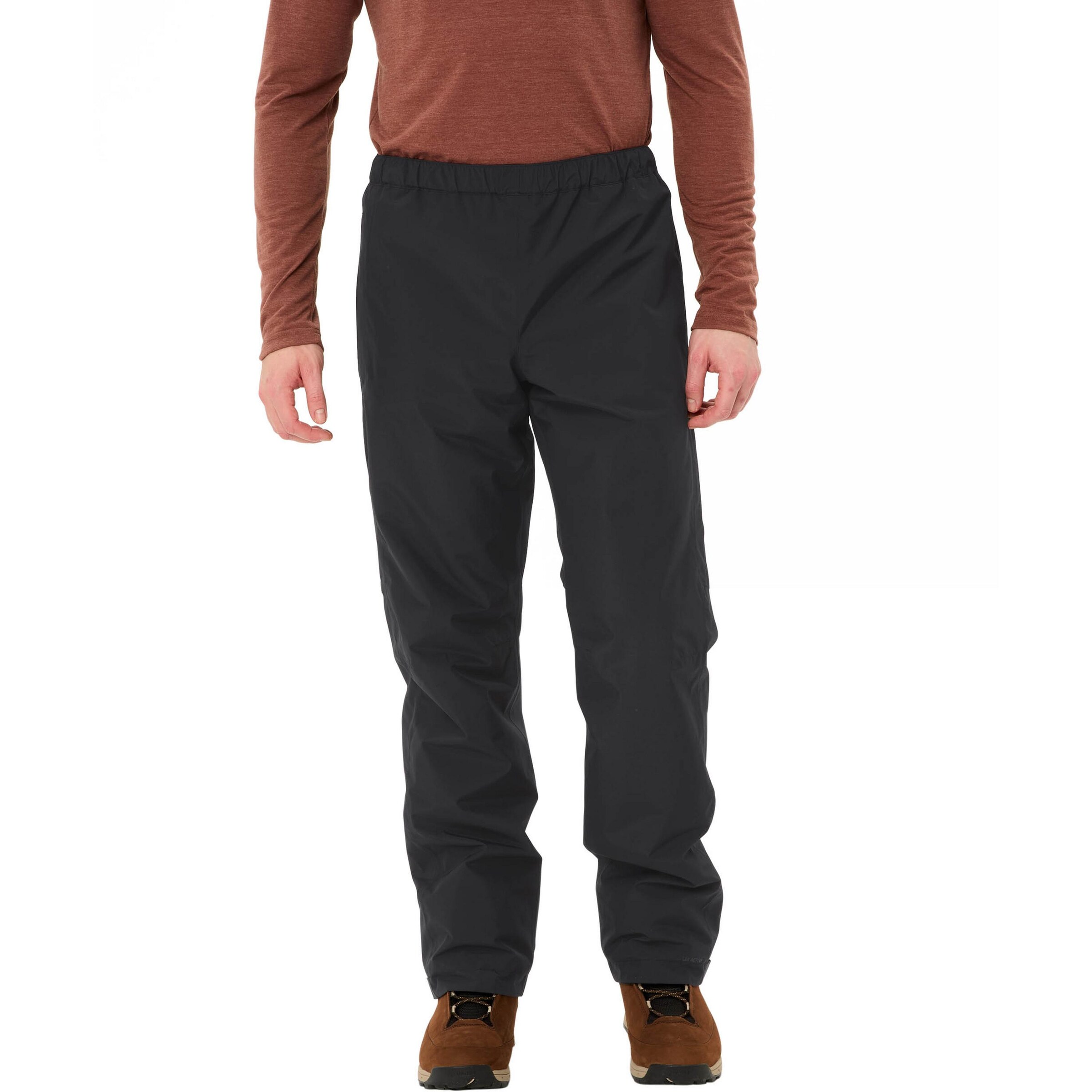 VAUDE Loosefit Outdoorhose 'Rosemoor' in Schwarz: Vorderseite