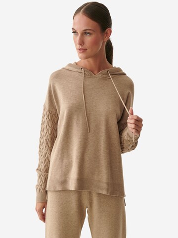 Pullover 'Pilo' di TATUUM in beige: frontale