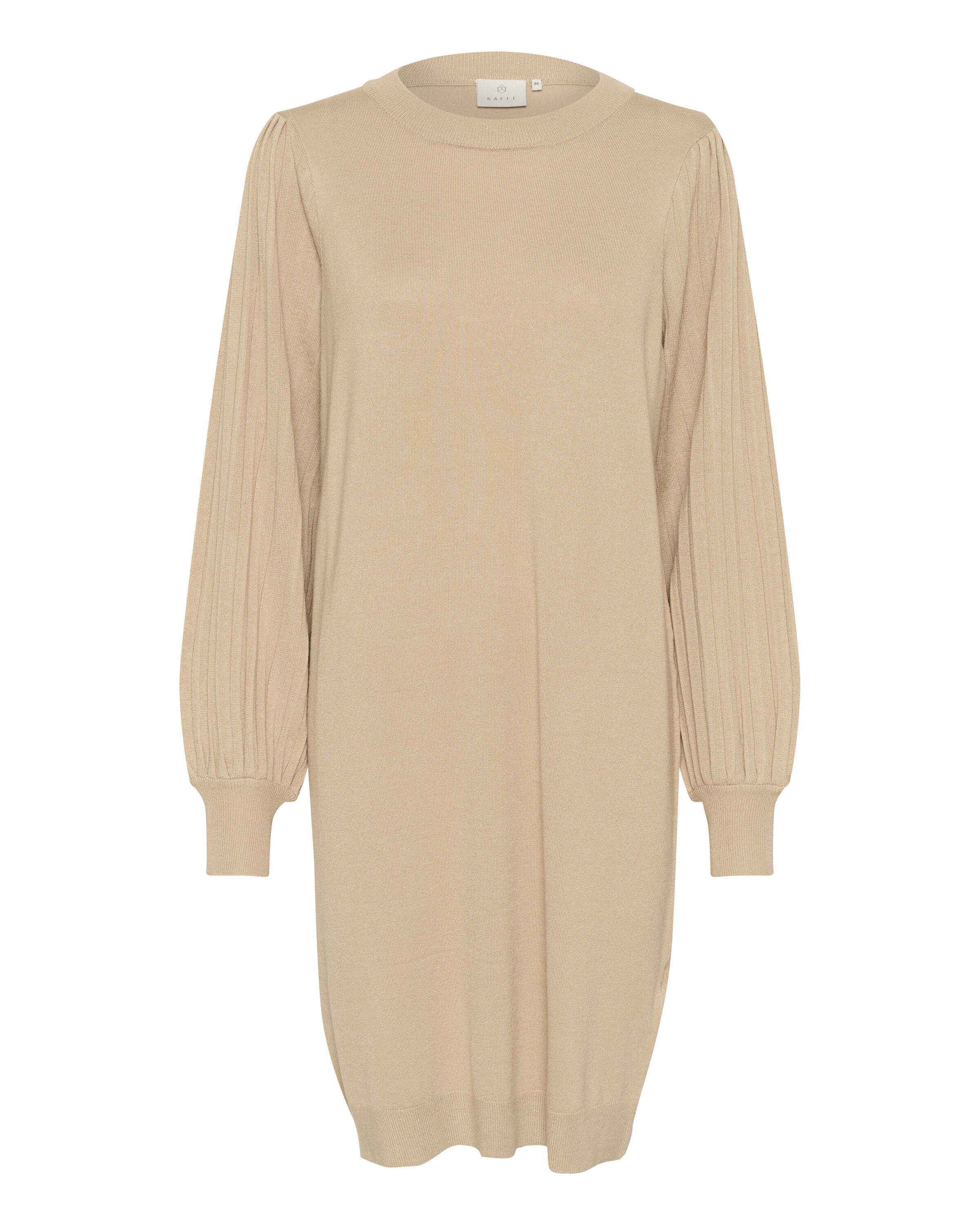 Kaffe Kjole i beige: forside