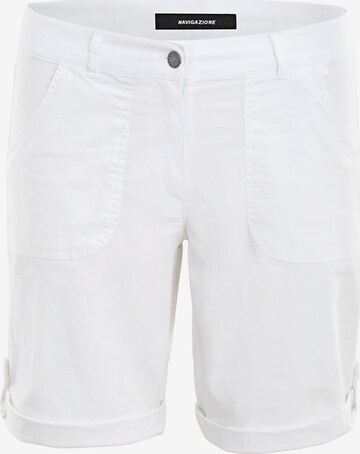 Navigazione Pants in White: front