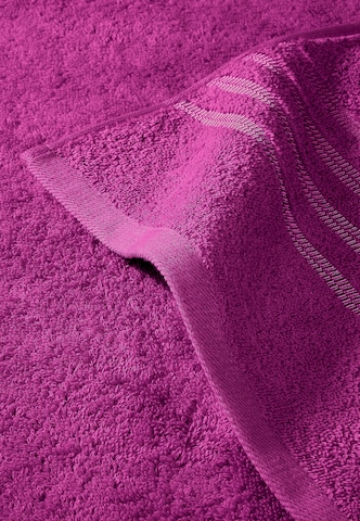 SCHIESSER Handdoek 'Milano' in Rood