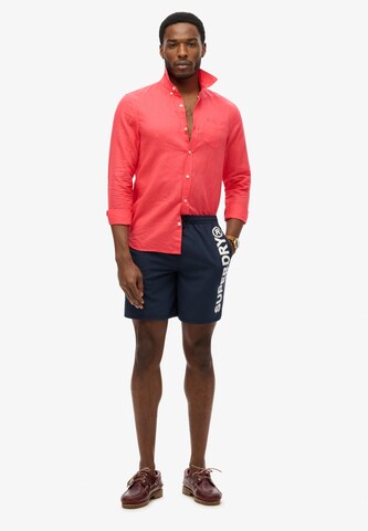 Superdry Board Shorts in Blue