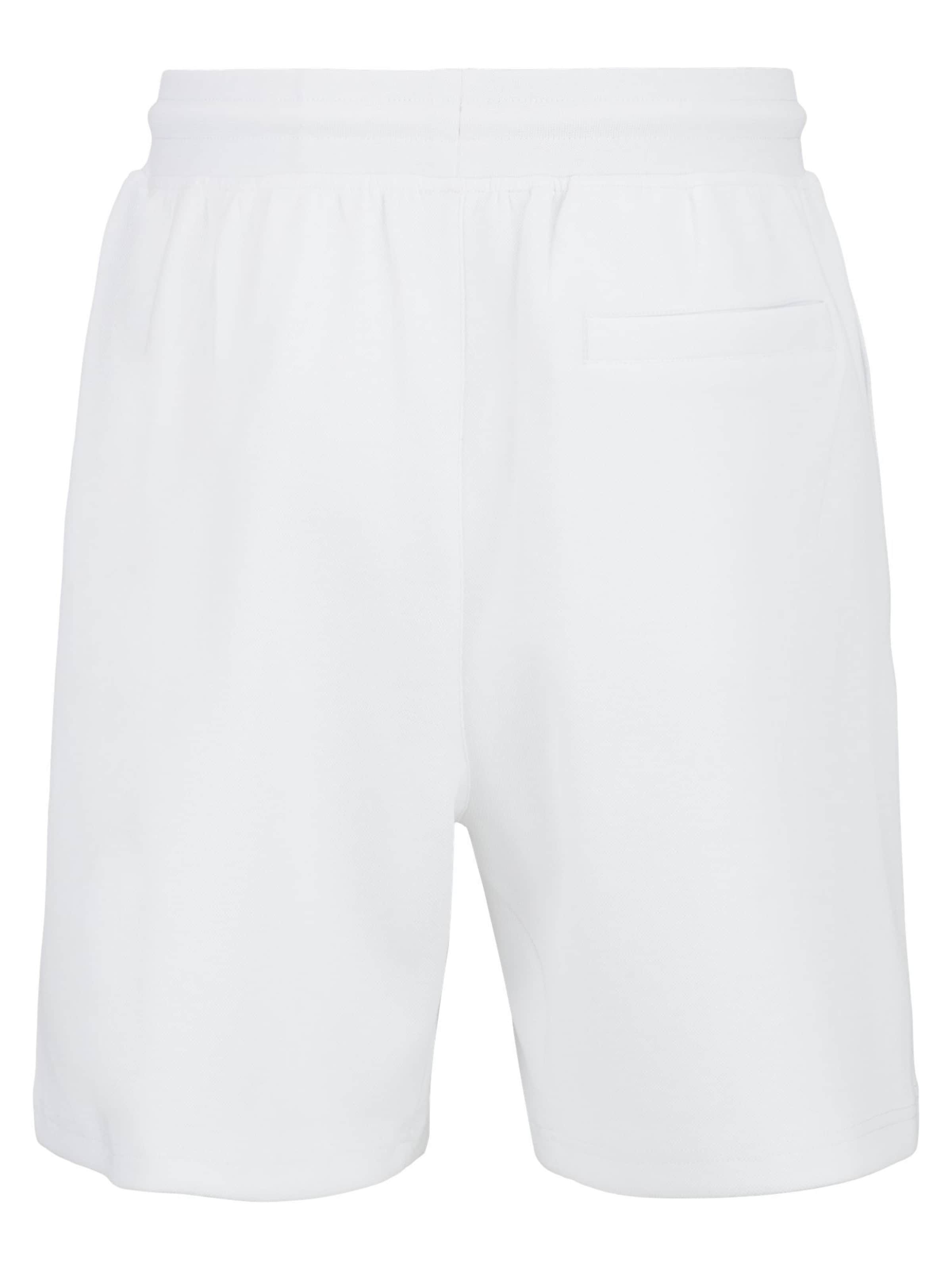 19V69 ITALIA Regular Панталон 'Sergio Flag' в бяло