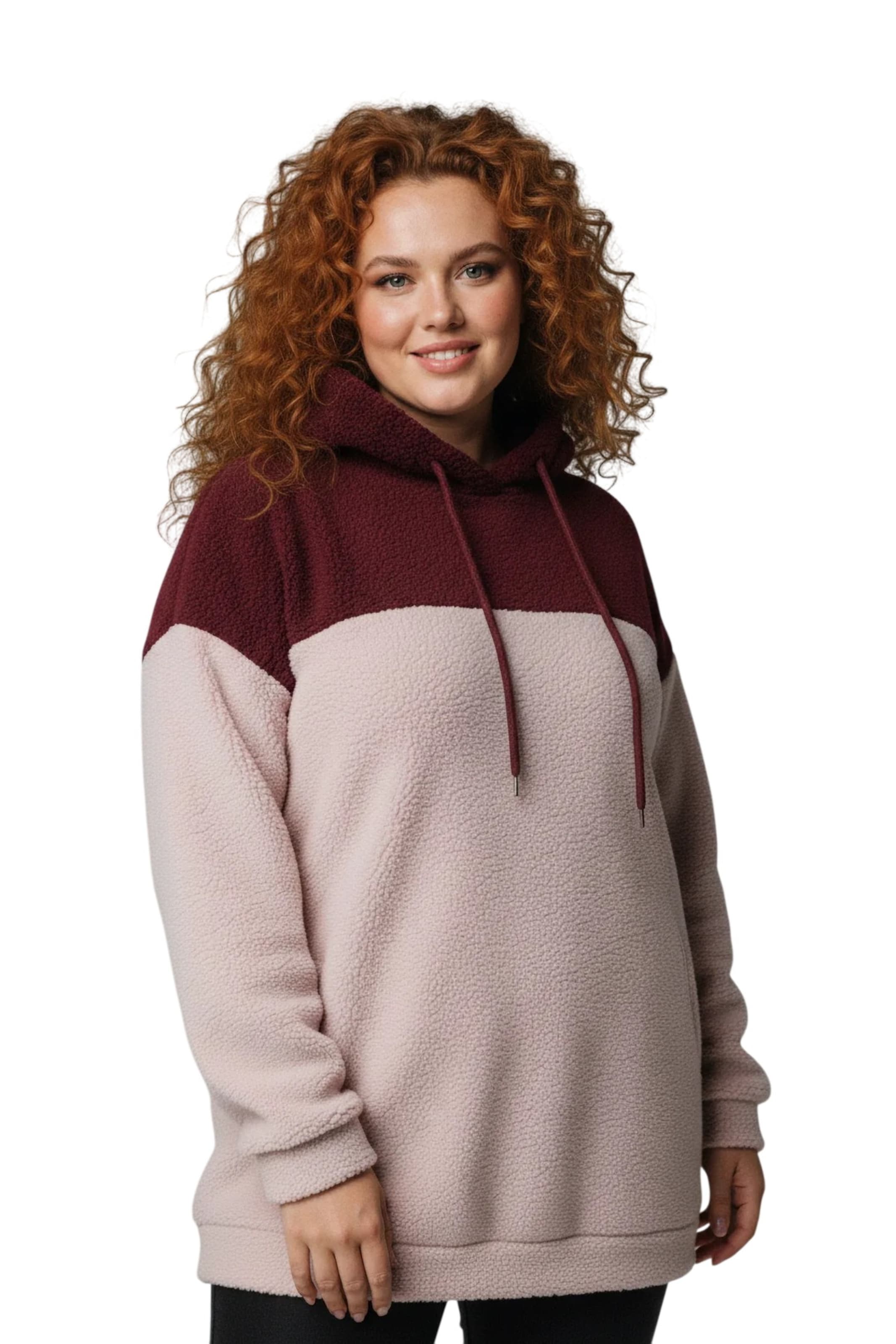 Shape Of You Sweatshirt in Pink: Vorderseite