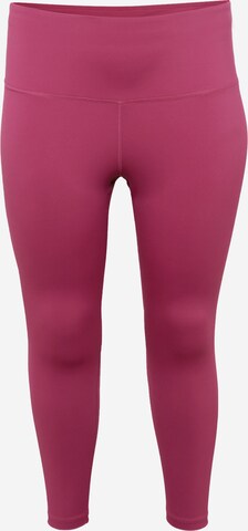 Nike Sportswear Skinny Sportovní kalhoty – pink: přední strana