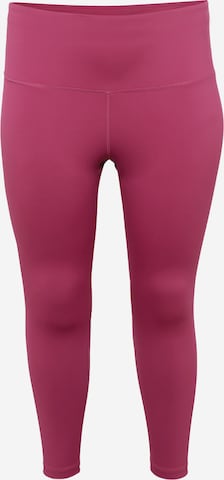 Nike Sportswear Skinny Sports trousers in Pink: front