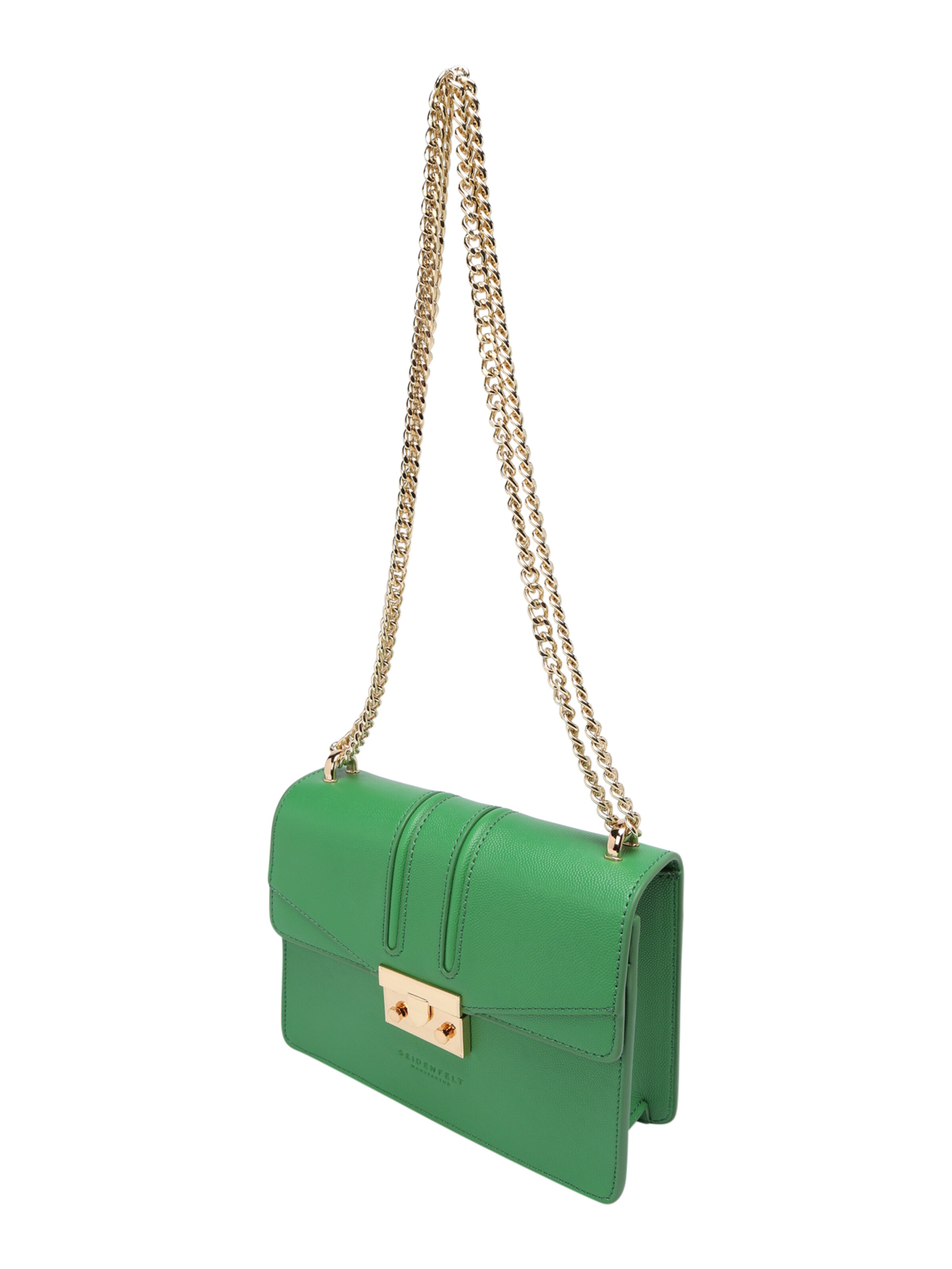 Borsa a tracolla 'Roros' Seidenfelt di colore oro / verde, Visualizzazione prodotti