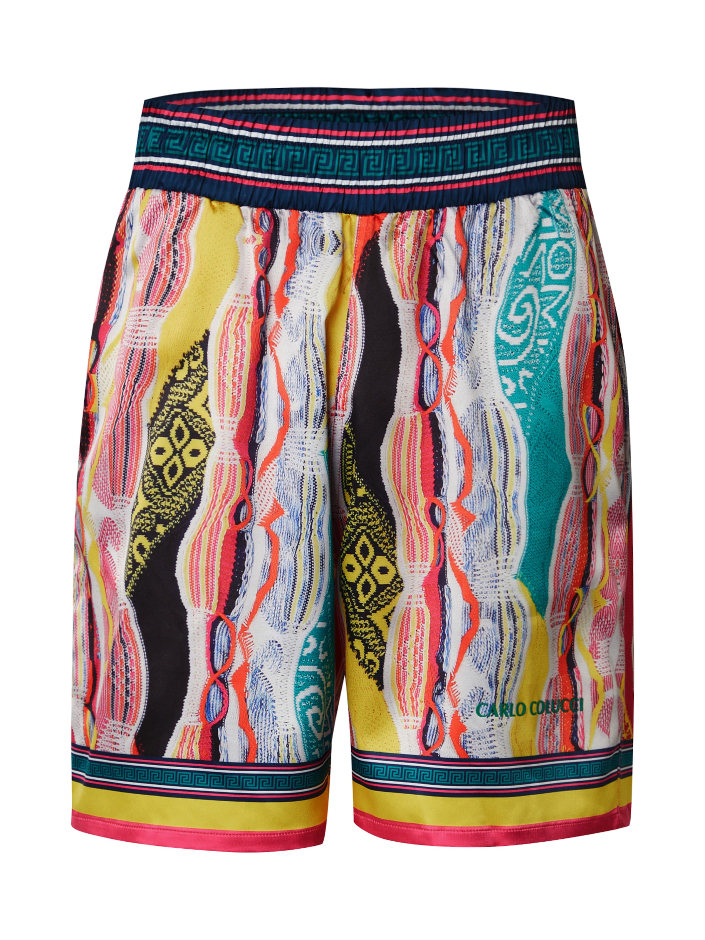Carlo Colucci Regular Byxa i blandade färger: framsida