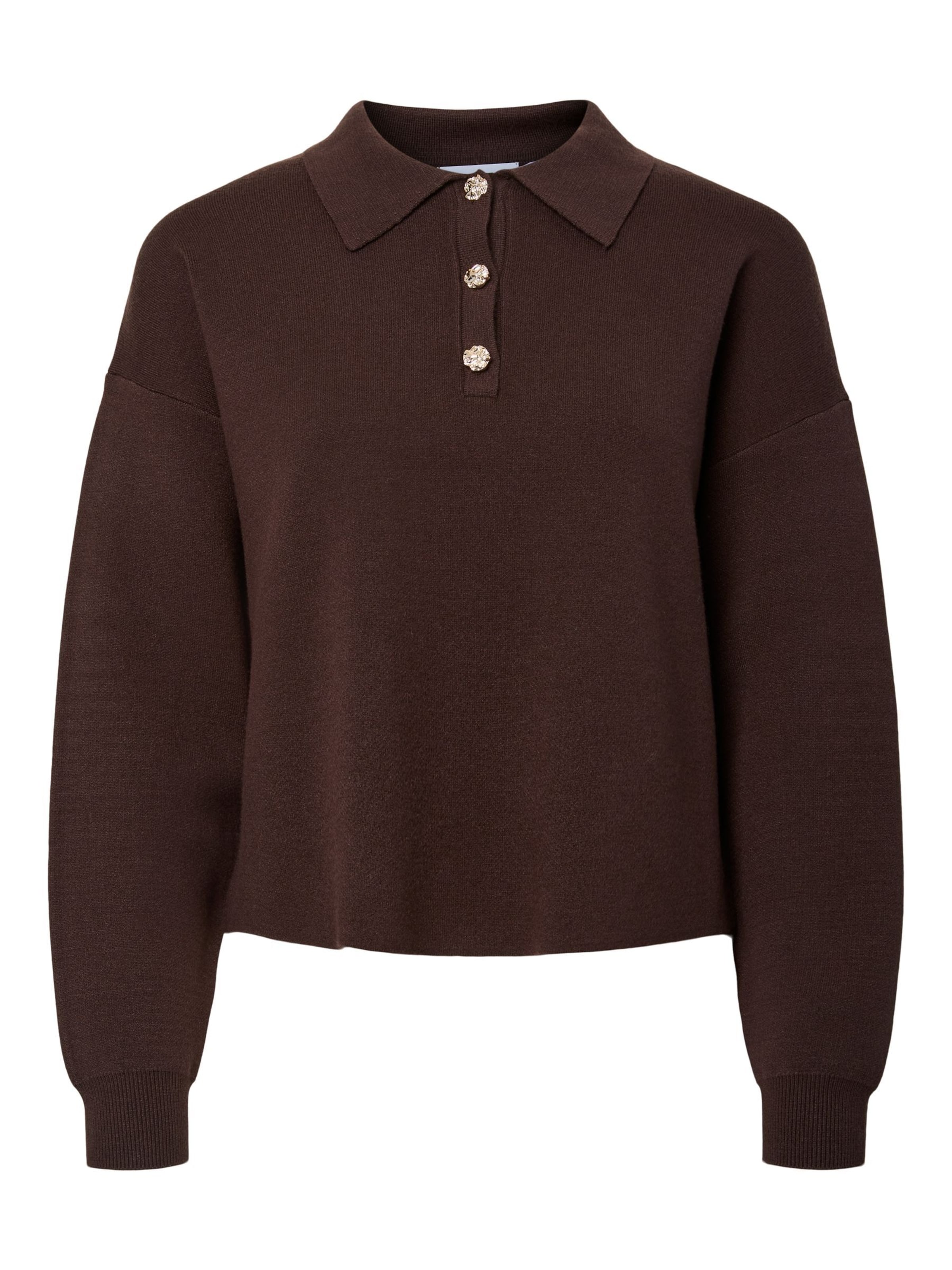 Pullover PIECES di colore cioccolato, Visualizzazione prodotti