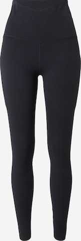 Skinny Pantaloni sport 'ZENVY' de la NIKE pe negru: față