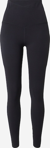 NIKE Skinny Sportbroek 'ZENVY' in Zwart: voorkant