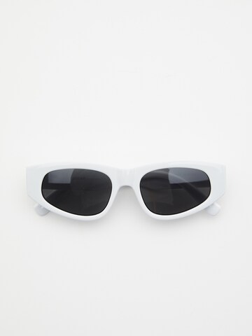Pull&Bear Sluneční brýle – bílá