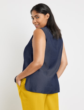 SAMOON Blouse in Blauw