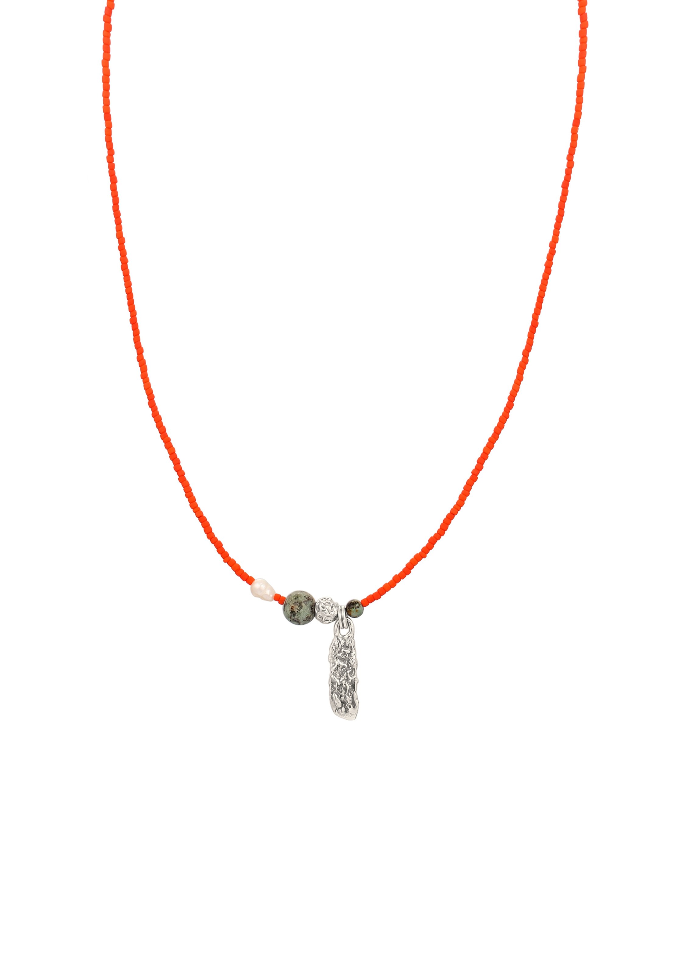 Haze&Glory Necklace in Silver: front