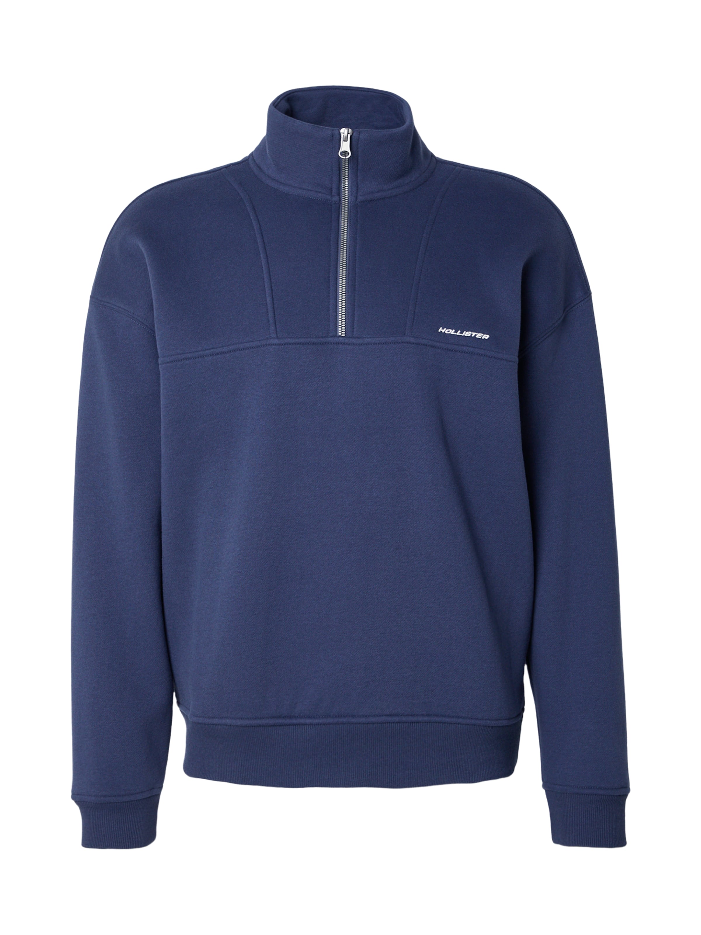 HOLLISTER Sweatshirt 'CLEAN CUT CLASSICS' in XS in de kleur Navy, Productweergave