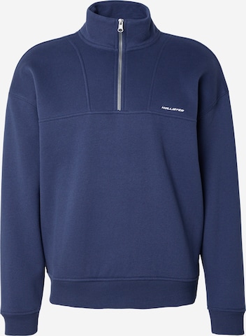HOLLISTERSweater majica 'CLEAN CUT CLASSICS' - plava boja: prednji dio
