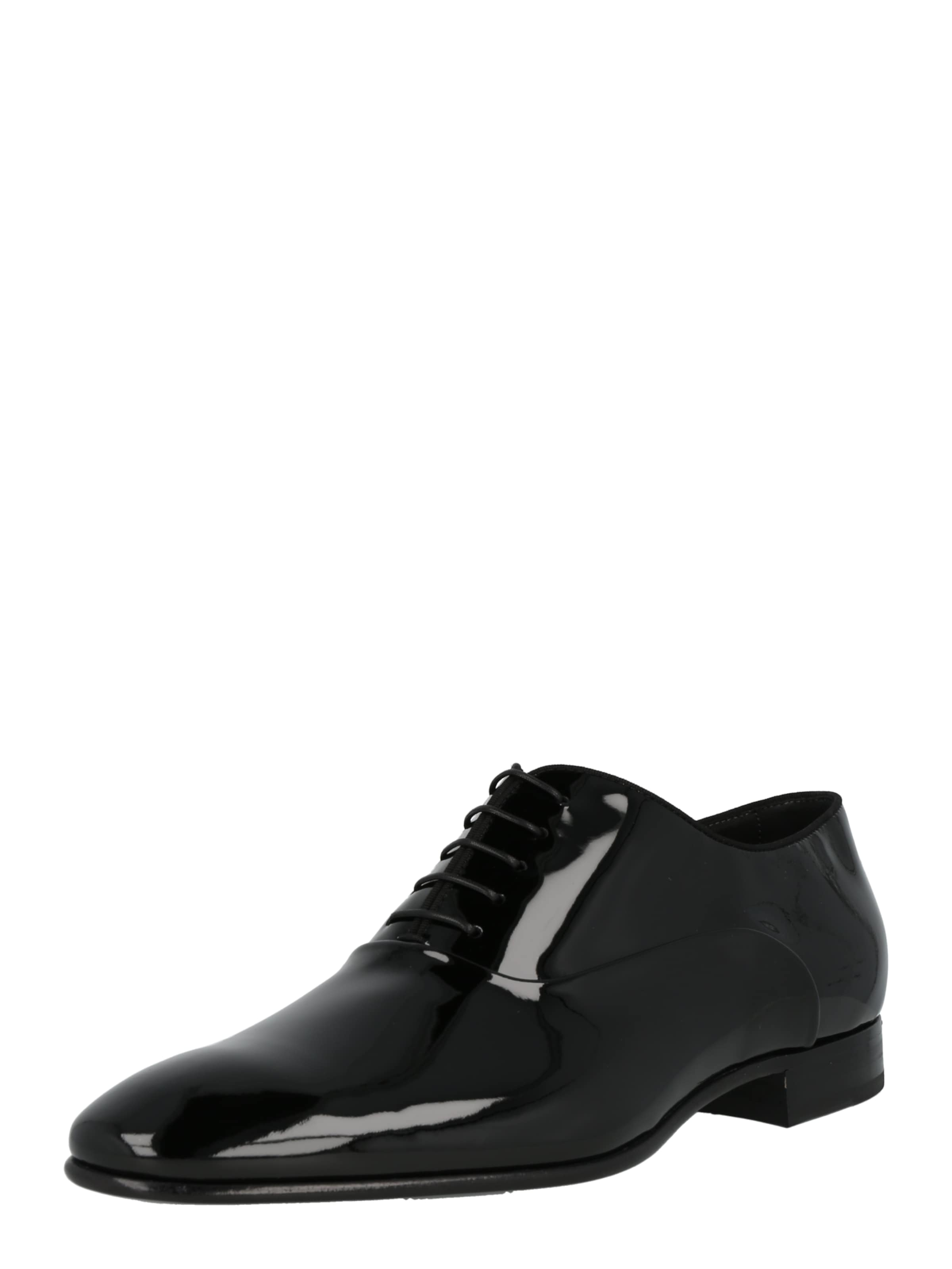 BOSS Lace-up shoe in Black: front