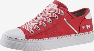 MUSTANG Sneakers in Red: front