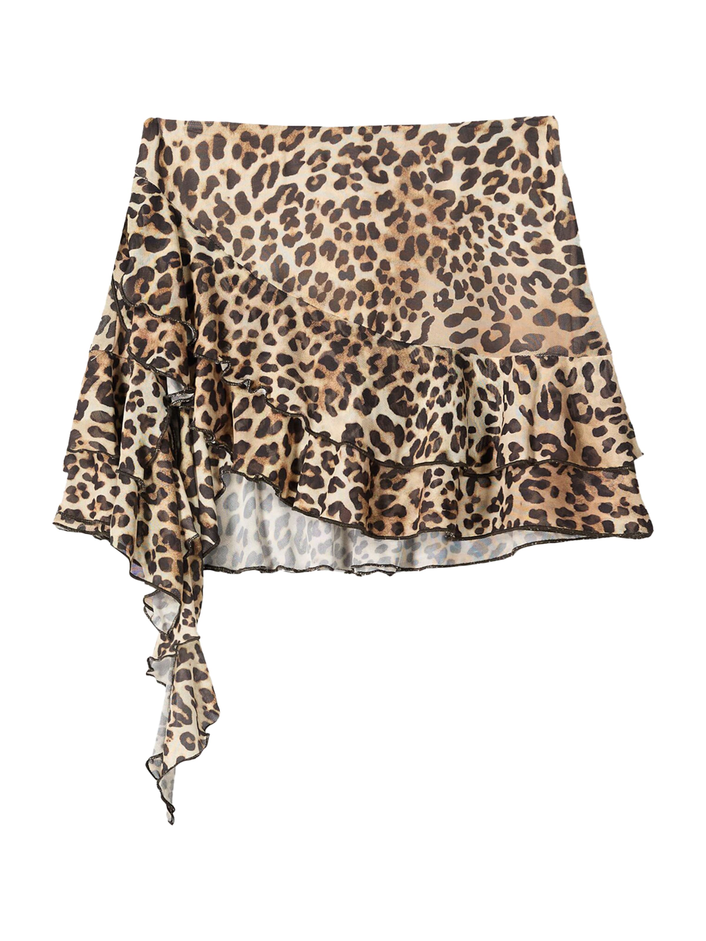 Bershka Пола в кафяво: отпред