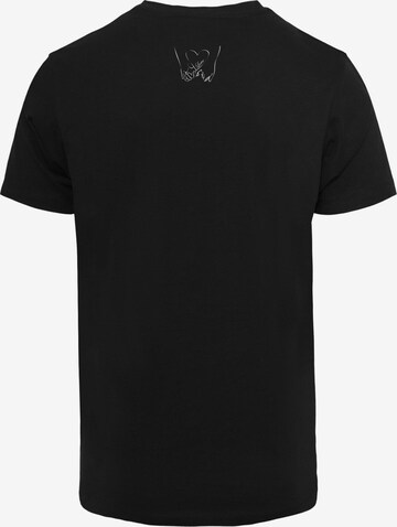 T-Shirt 'Love 2' Merchcode en noir