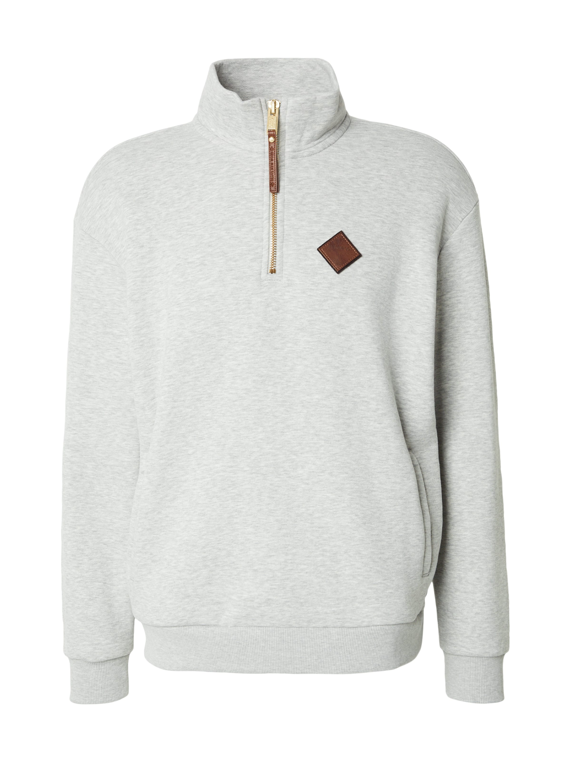 naketano Sweatshirt in Grau: Vorderseite