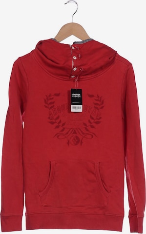ARQUEONAUTAS Sweatshirt & Zip-Up Hoodie in M in Red: front