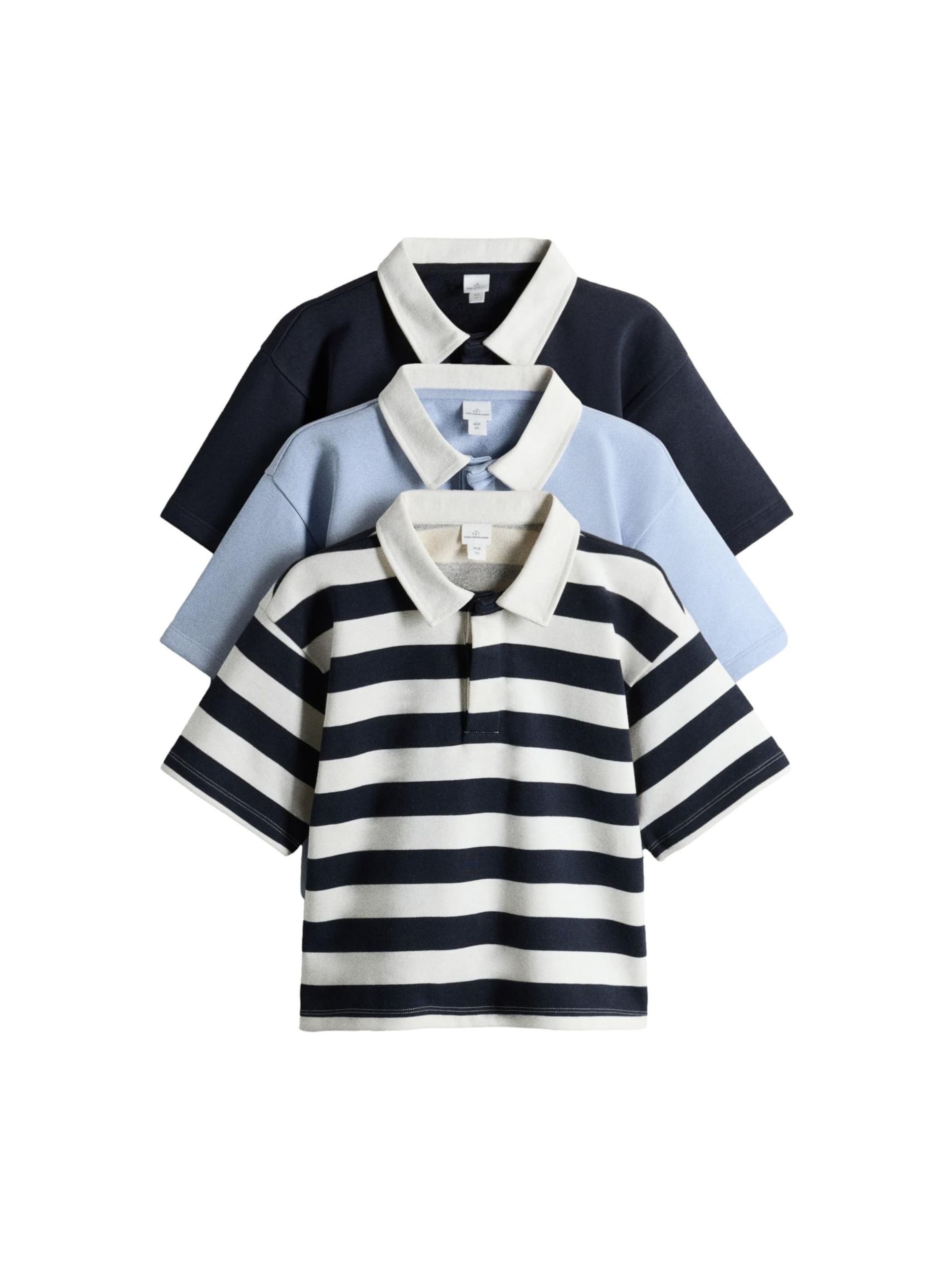 The Set Shirts i blå: forside