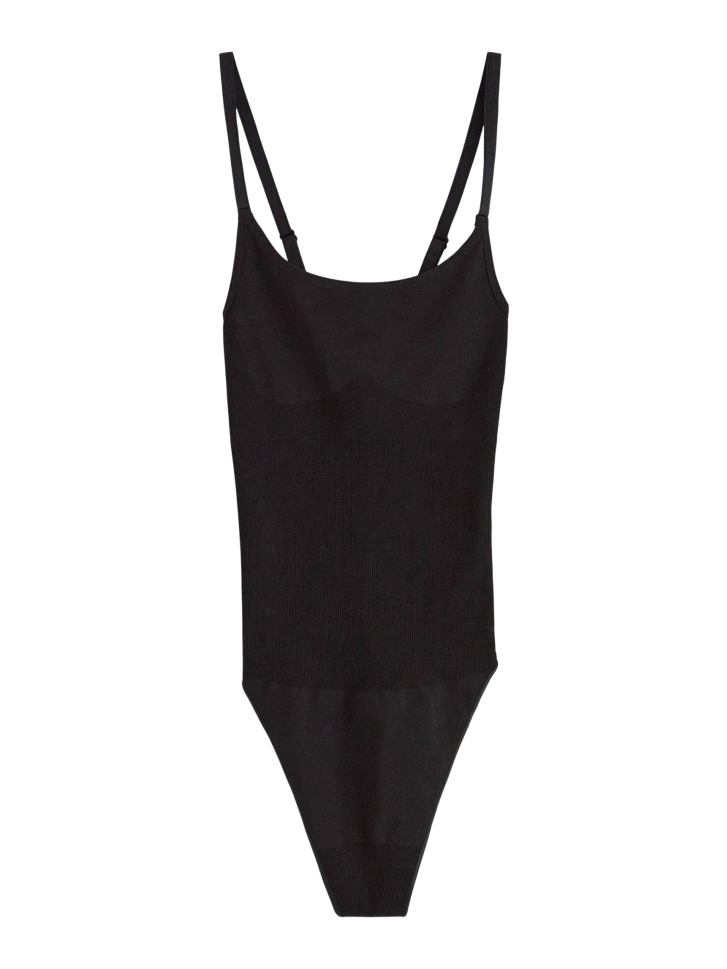 Lindex Stahovací body – černá: přední strana