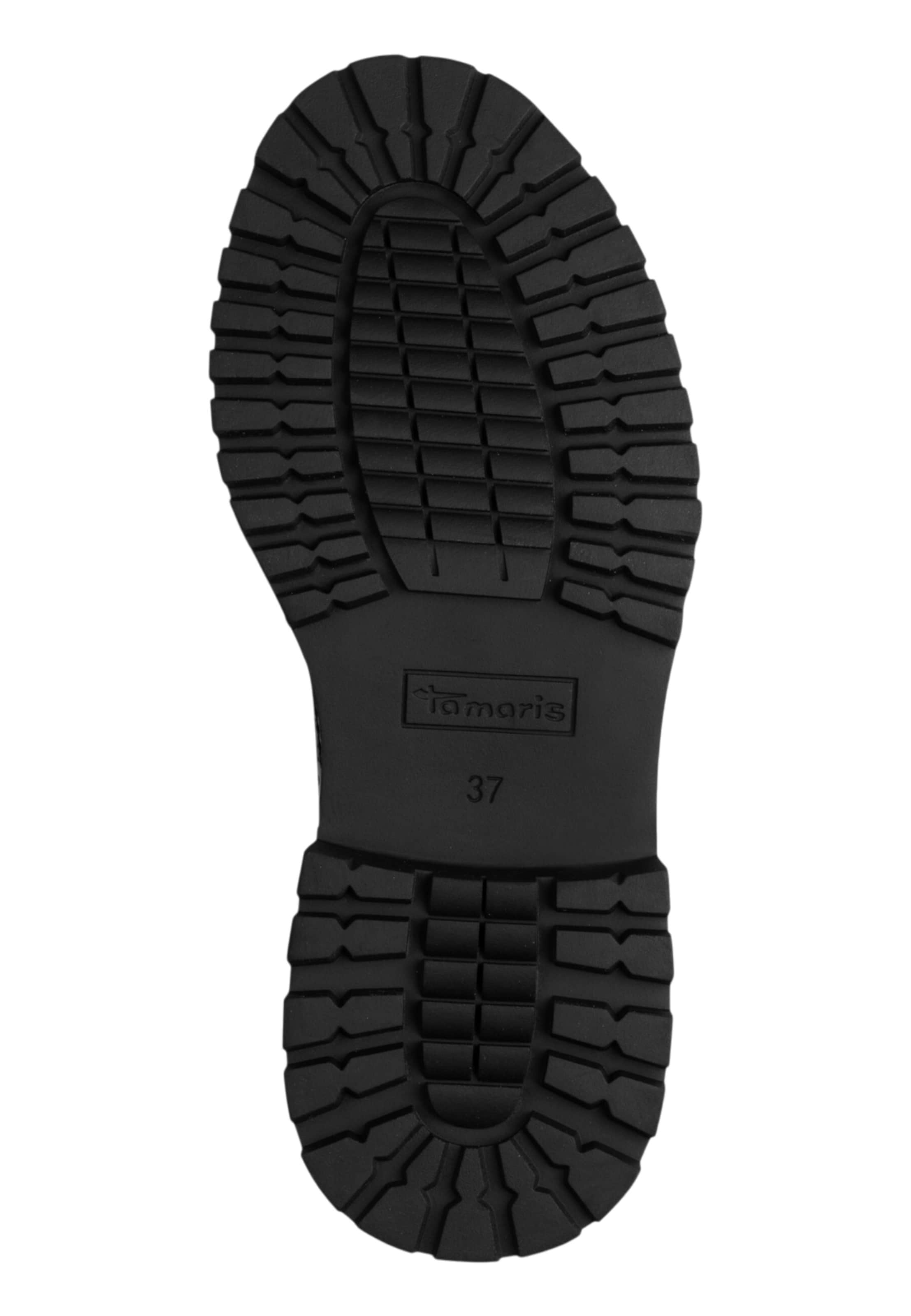 Chaussure à lacets Tamaris en noir