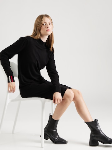 MEXX Knitted dress in Black: front